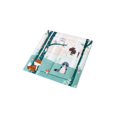 Tapis de Parc Réversible Foret Multicolore - LITTLE BIG FRIENDS