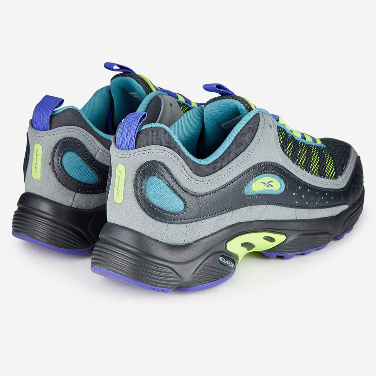 Reebok Baskets Daytona Dmx Ii noir/gris/jaune
