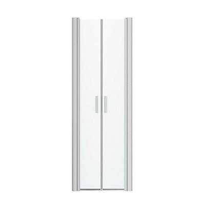 Porte de douche battante GoodHome Beloya transparente 70 cm