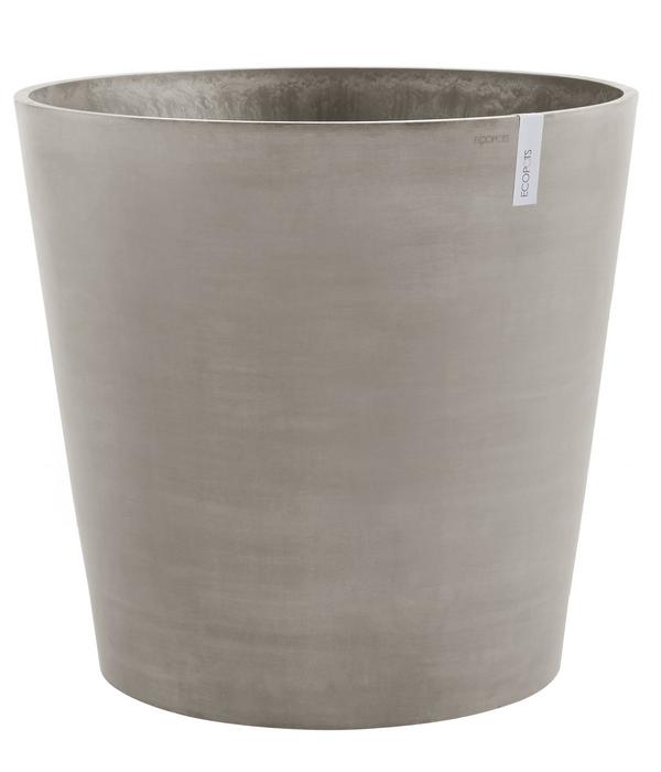 Ecopots Kunststoff-Topf Amsterdam mit Rollen,