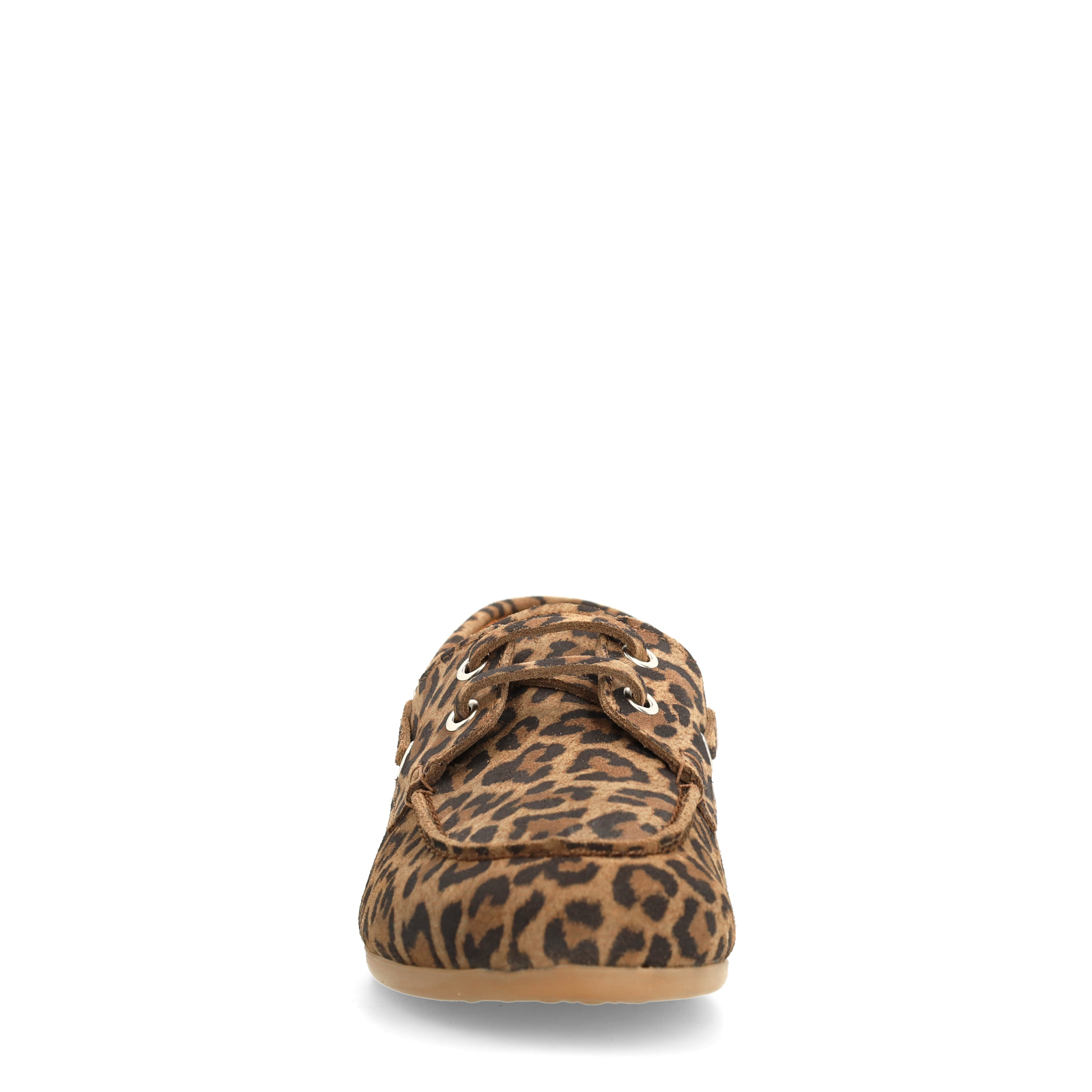 Suède leopard bootschoenen