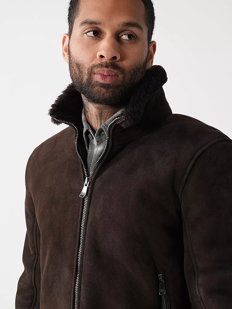 JOOP Lederjacke RAZOR braun