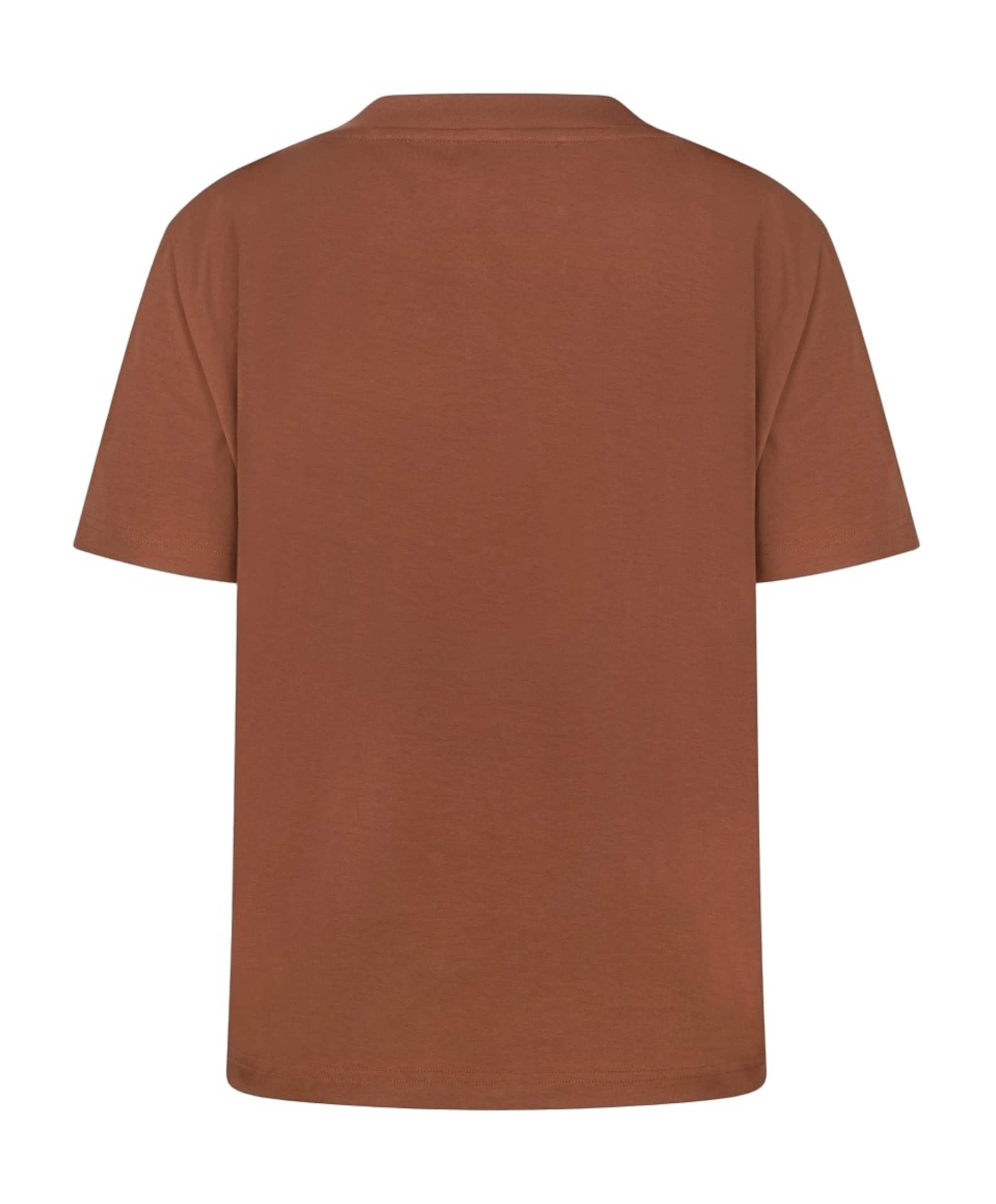 Nukus Dames T-shirt bruin