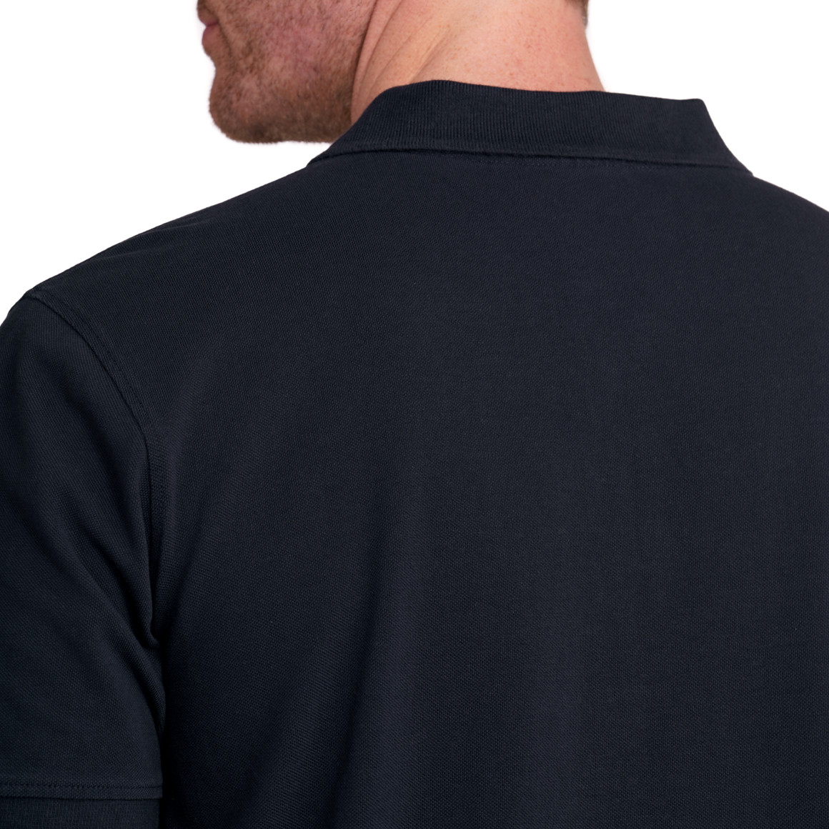 Jonas Nielsen Herren Poloshirt unifarben dunkelblau