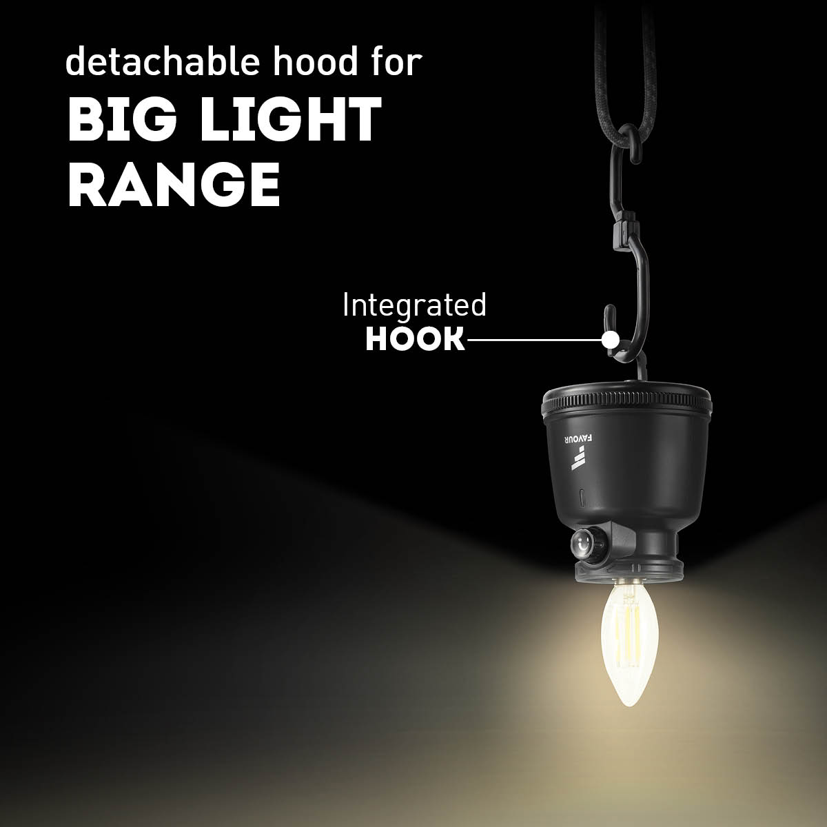 Favour L0818 Filament LED Lantaarn