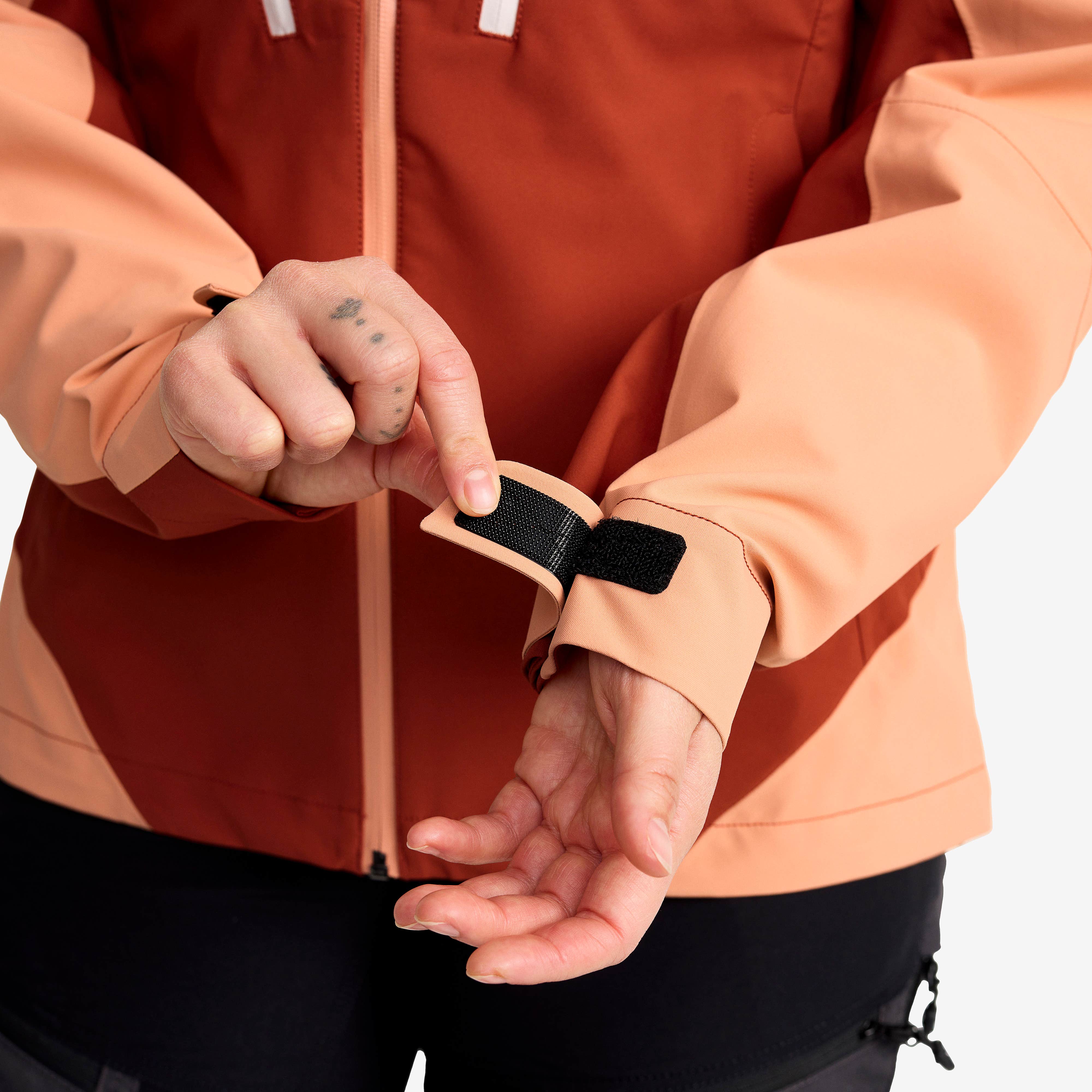 Silence Proshell 3L Jacket Dame Honey Pink/Cinnabar