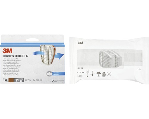 3M™ 6055PRO1 organische dampfilter, beschermingsklasse A2