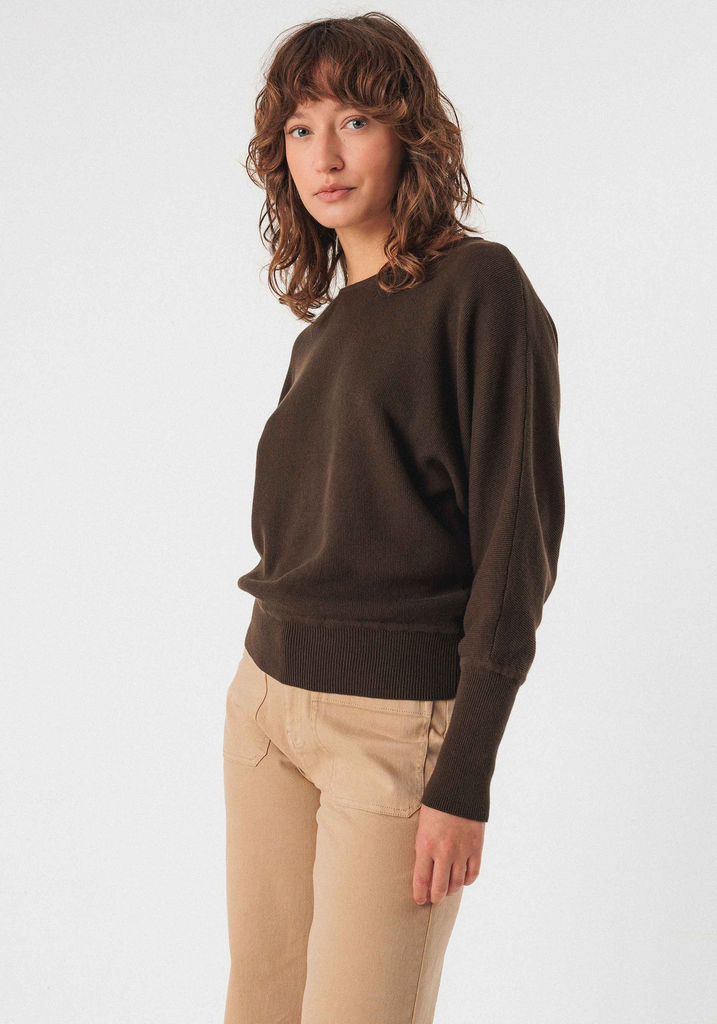 SKFK Pullover Ibar Dark Brown