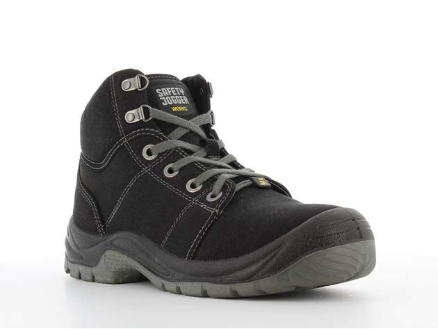 Safety Jogger Desert - werkschoen - Zwart - 38
