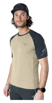 Maillot manches courtes Dynafit Alpine Pro Khaki Homme
