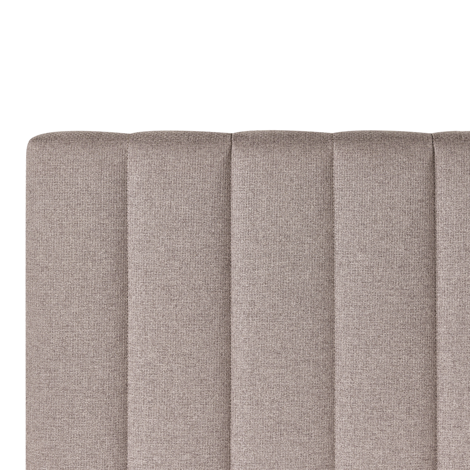 Beliani - OFFICER - Boxspringbed - Taupe - 160 x 200 cm - Polyester