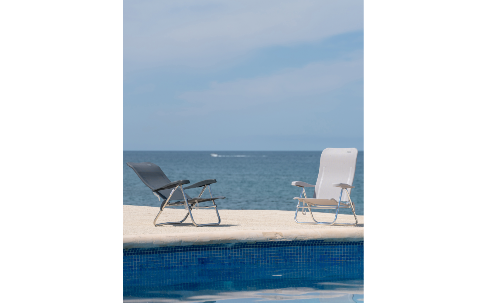 Crespo Classic AL/205 Strandstuhl dunkelgrau