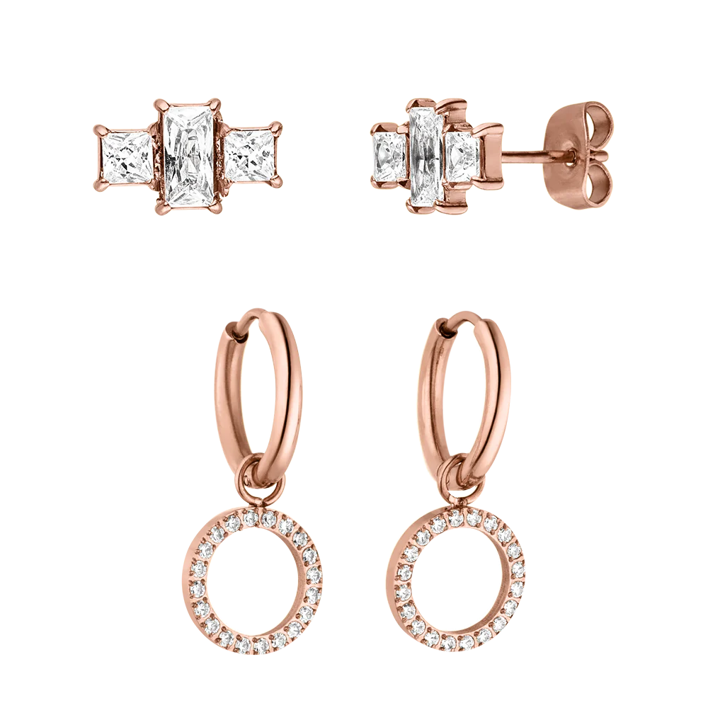 Earth Shimmer Ohrring-Set - PURELEI