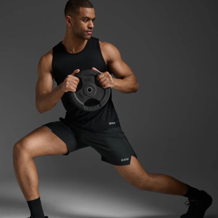 2XU Herre Singletter Aero Tank Sort