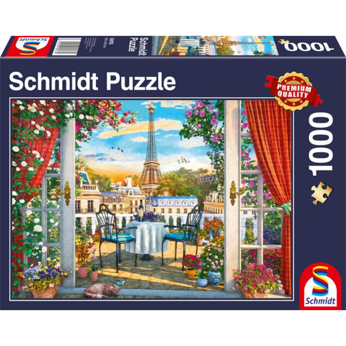 Puzzle : 1000 pièces - Terrasse à Paris