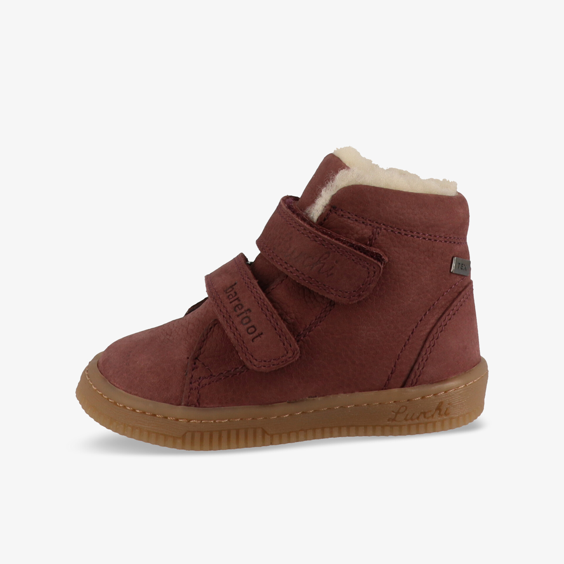 Lurchi Kinder Klettstiefel rot