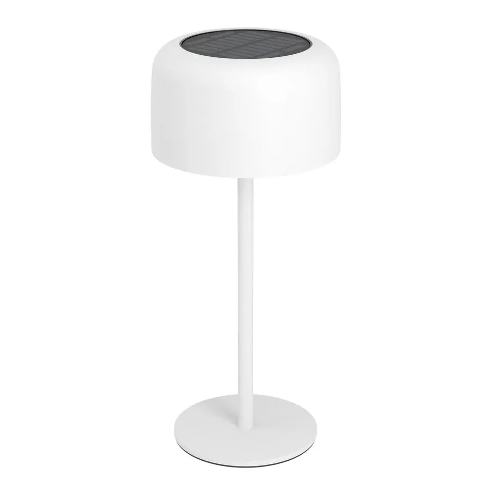 EGLO Roccanova Tafellamp - Solar - 30 cm - Wit - Oplaadbaar