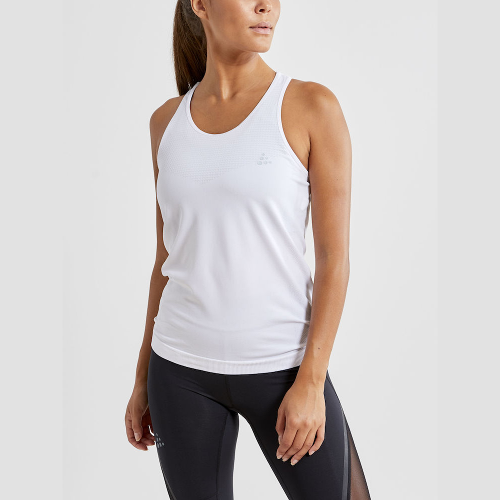 craft fuseknit light singlet dame 72 1908845 white
