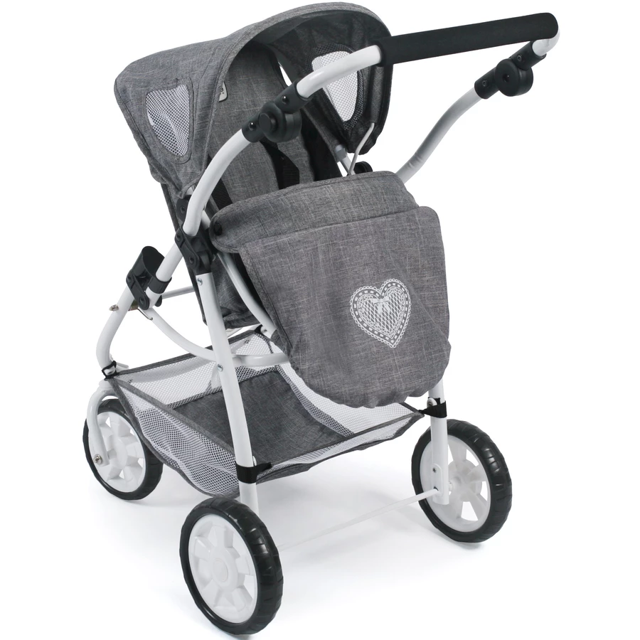 BAYER CHIC 2000 3 in 1 Kombi EMOTION ALL IN Jeans grey