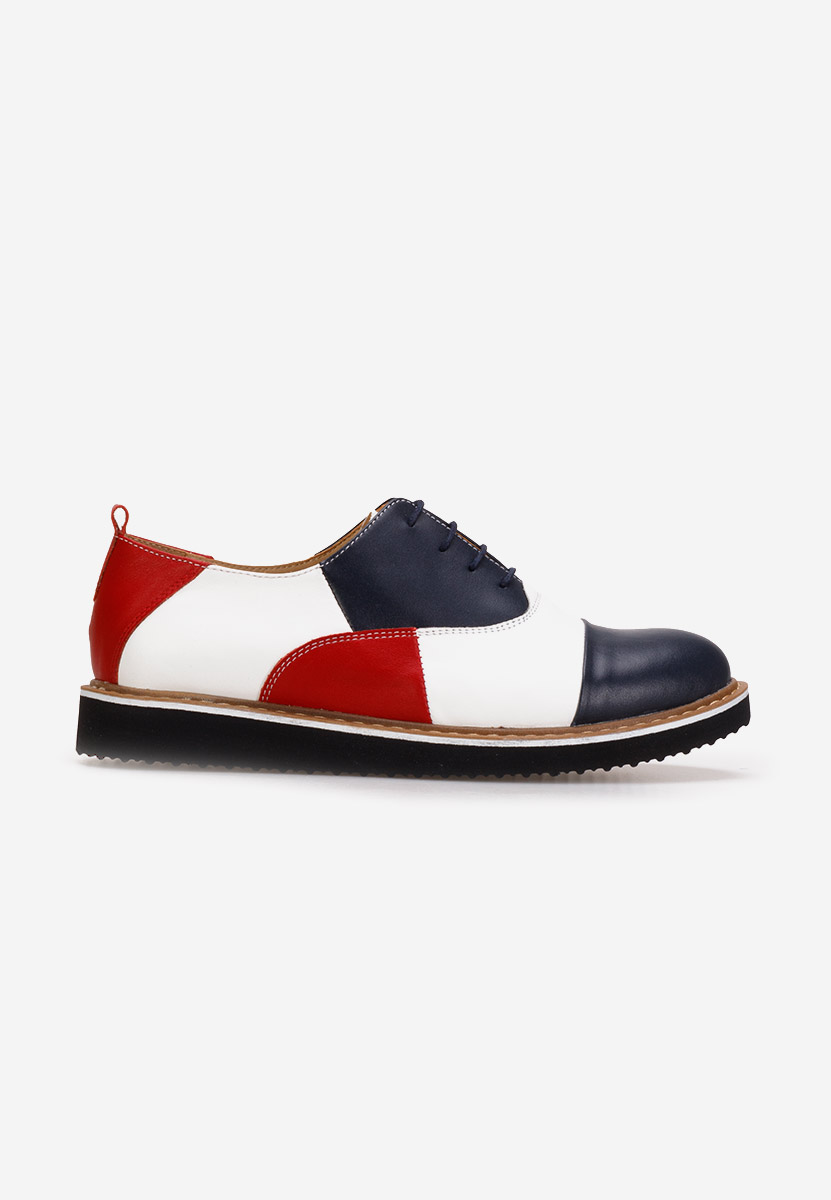 Chaussures derby en cuir multicolores Seina V2