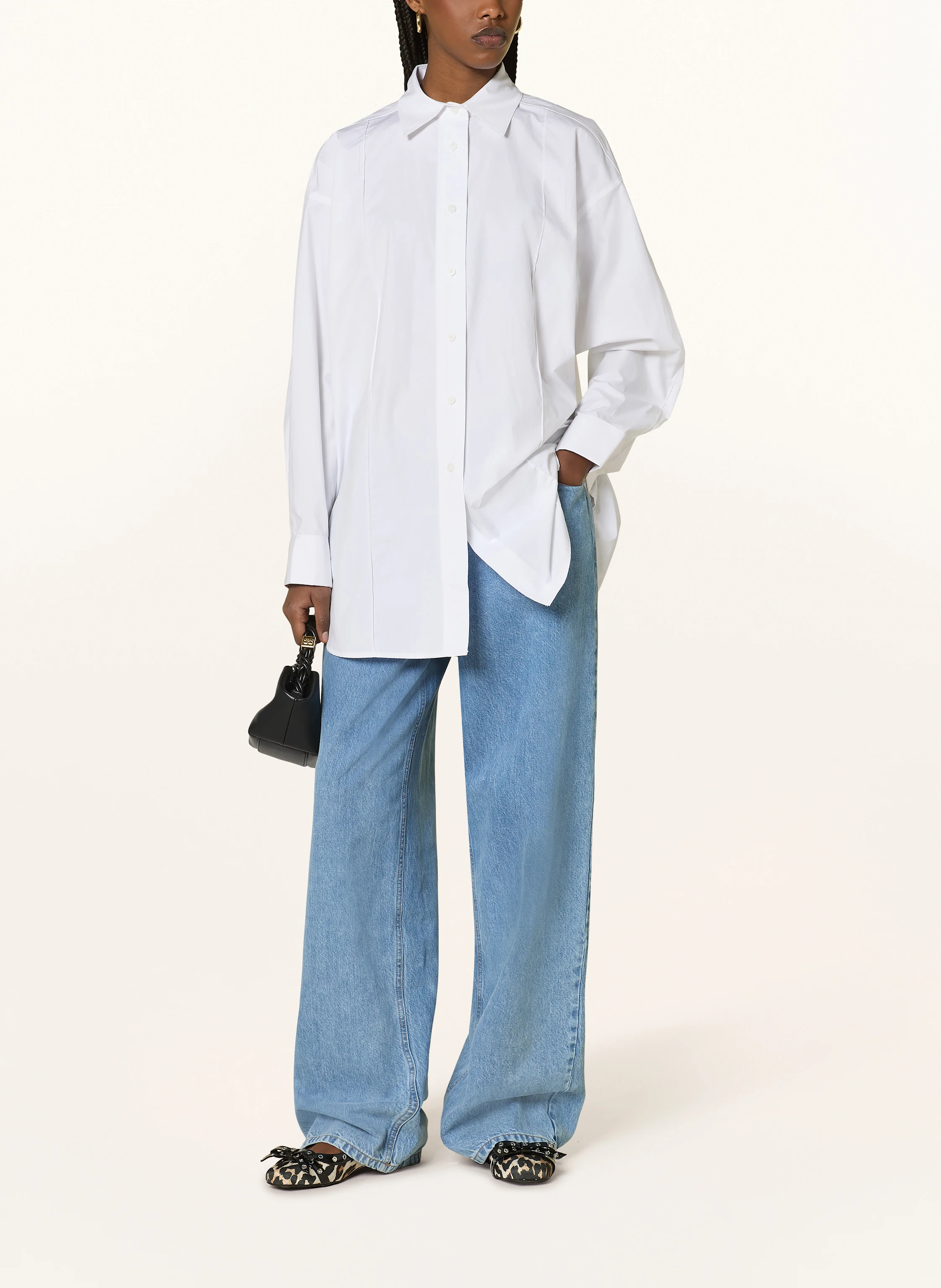 REMAIN Oversized-Hemdbluse