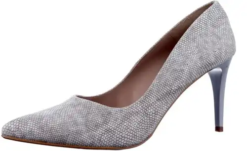 8 Giulia grijs snake - maat 44 pump grijs snake - maat 44 Calandschoen