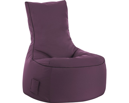 Zitpunt Schommel Scuba fauteuil ca. 300 liter aubergine 95x65x90 cm