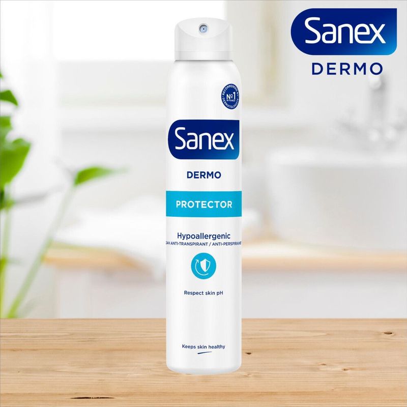 6x Sanex Deodorant Spray Dermo Protector 200 ml