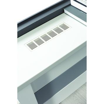 CanDo Vensterbank Radiatorbekleding Wit MDF 160x30 cm