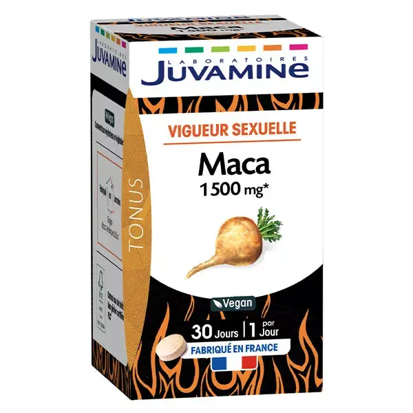 JUVAMINE MACA 1500 mg Vigor Sexual 30 comprimidos