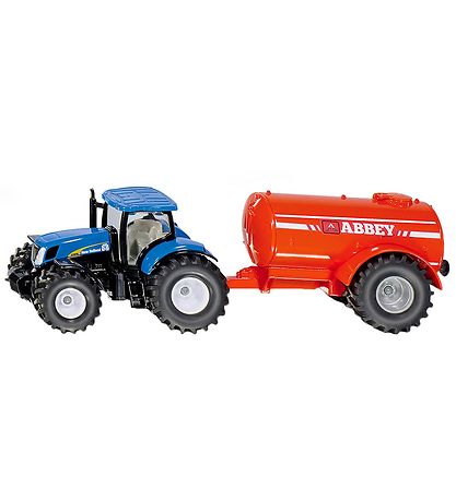 Siku Traktor m. Gülletank - New Holland T7070 - 1:50 - Blau/Oran