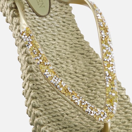 Ilse Jacobsen Cheerful slippers stenen goud