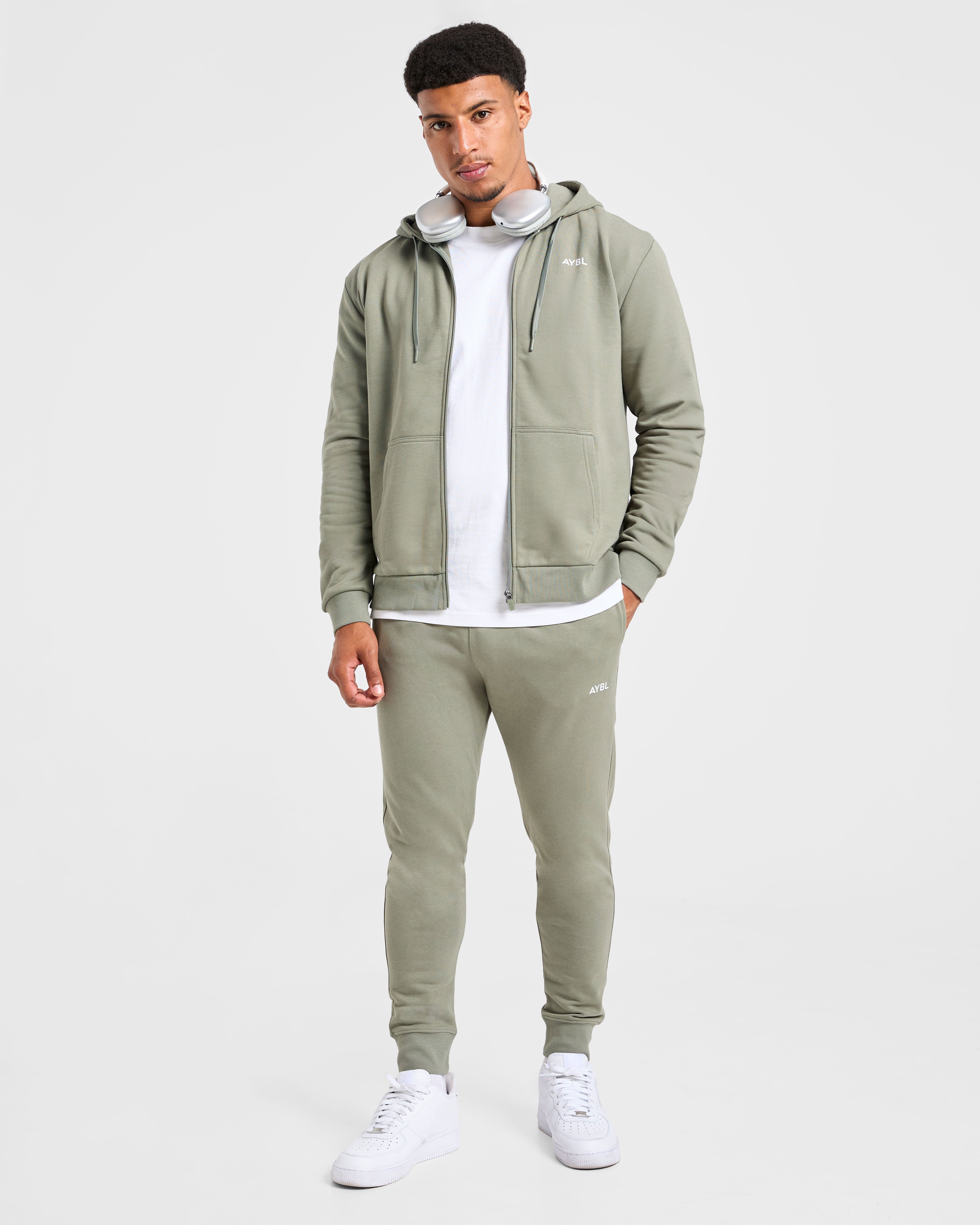 Essential Lightweight Zip Up Hoodie