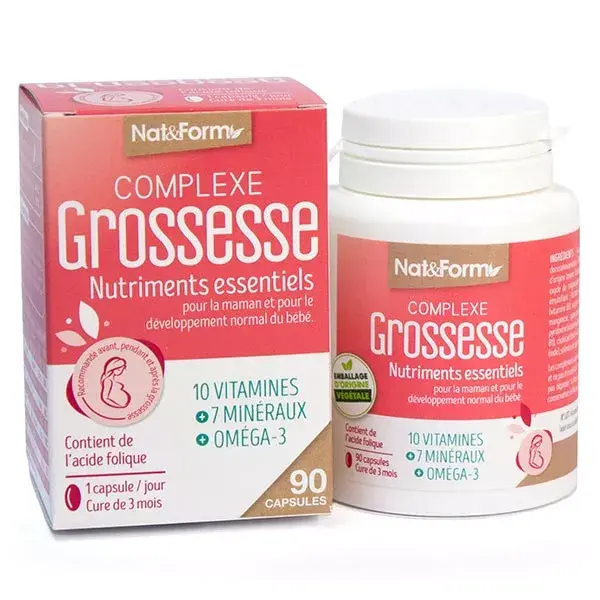 Nat & Form Complexe Grossesse 90 gélules