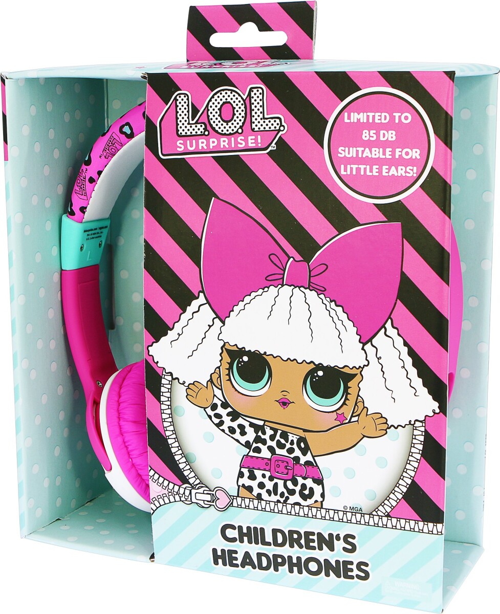 L.O.L. Surprise - Hovedtelefoner Til Børn - My Diva - Pink