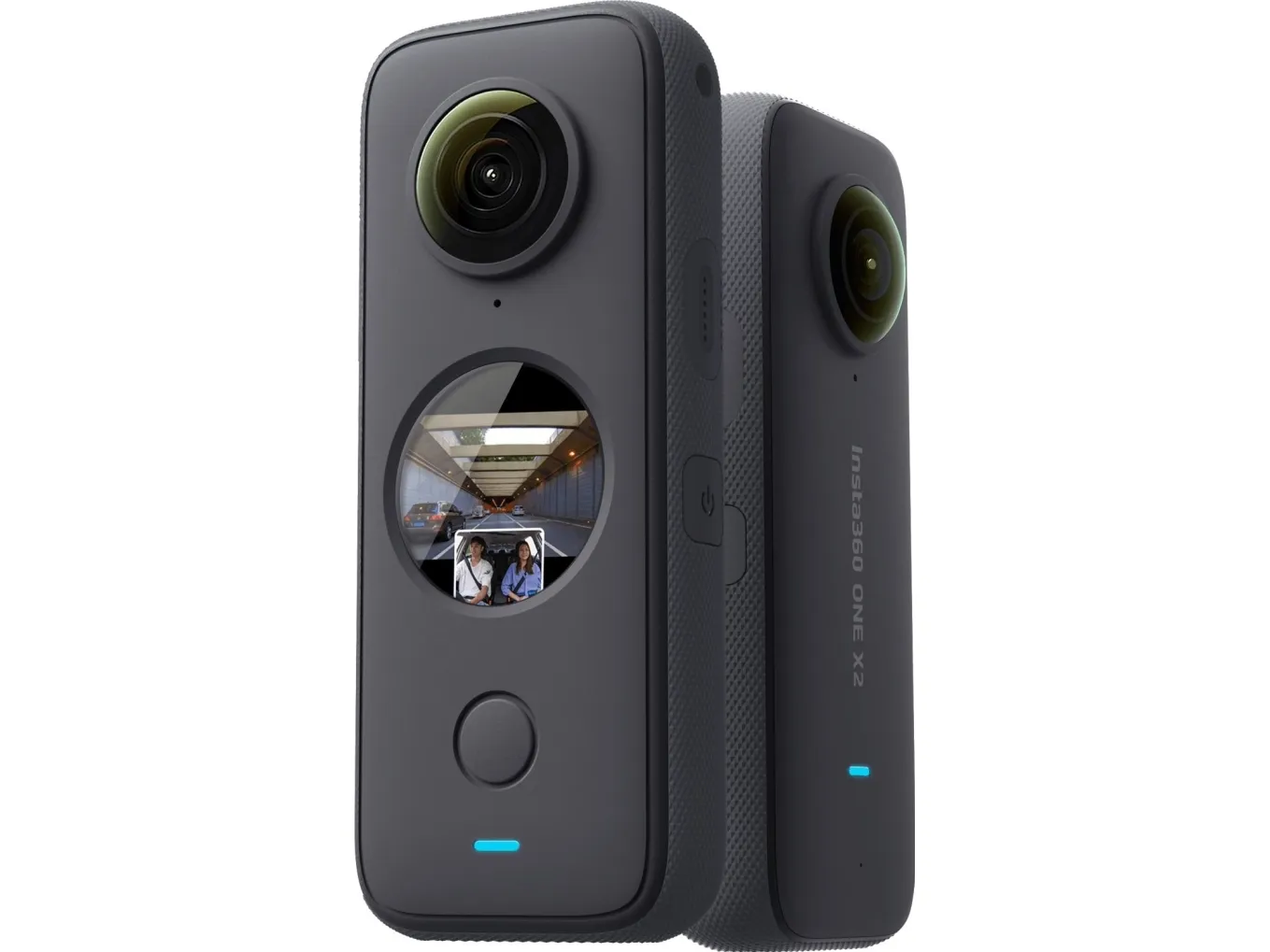 Insta360 One X2 - 360° action-kamera - 5.7K / 30 fps - Wi-Fi, Bluetooth - undervands op til 10 m
