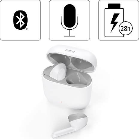 HAMA Freedom TWS In-Ear True Wireless - hvid