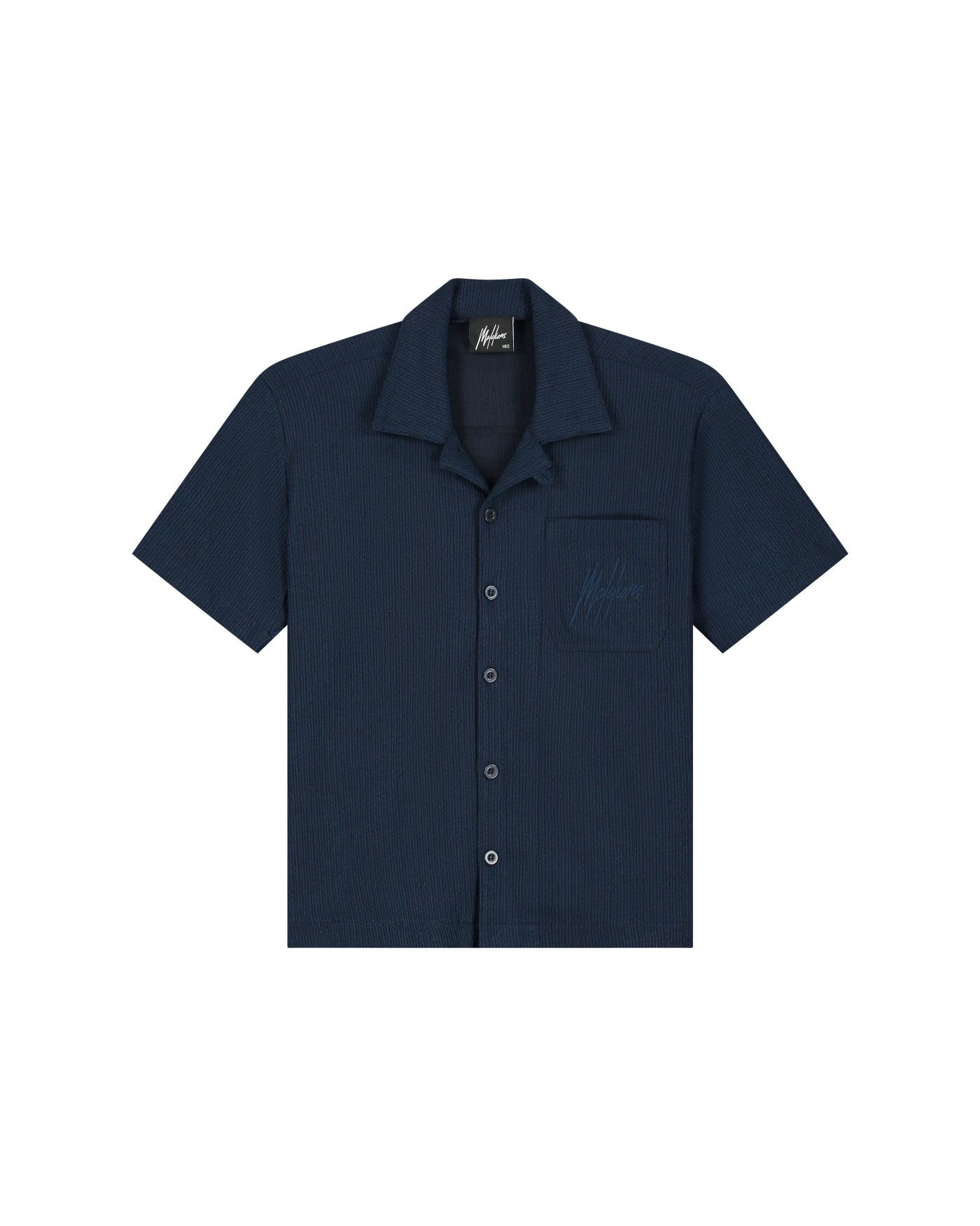 Malelions Seersucker Zomerset Kids Donkerblauw