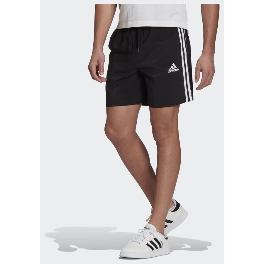 adidas Short Essentials 3-Stripes Chelsea - Noir/Blanc