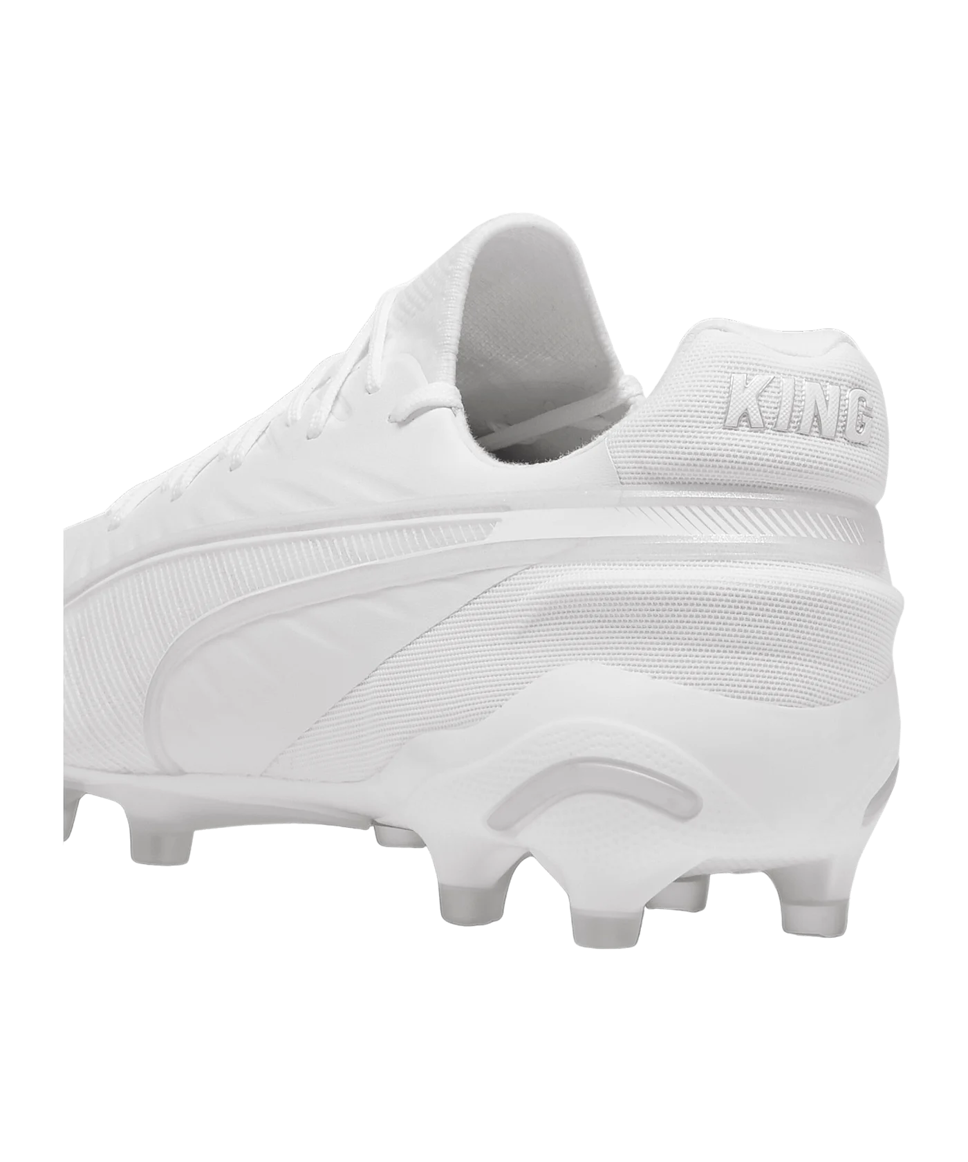 PUMA KING Ultimate FG/AG White Edition Weiss Silber F04