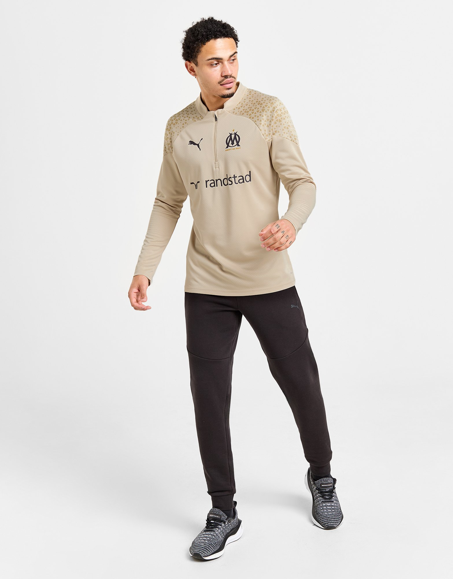 Puma Haut Zippé Olympique de Marseille Homme