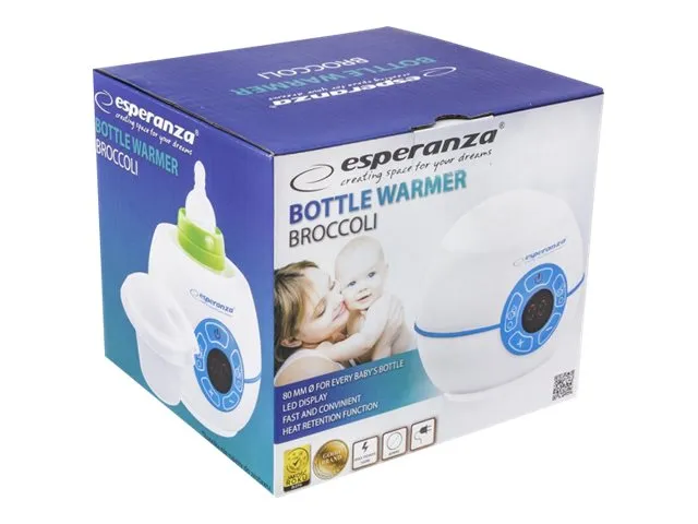 Esperanza BROCCOLI - Baby flaskevarmer - 100 W
