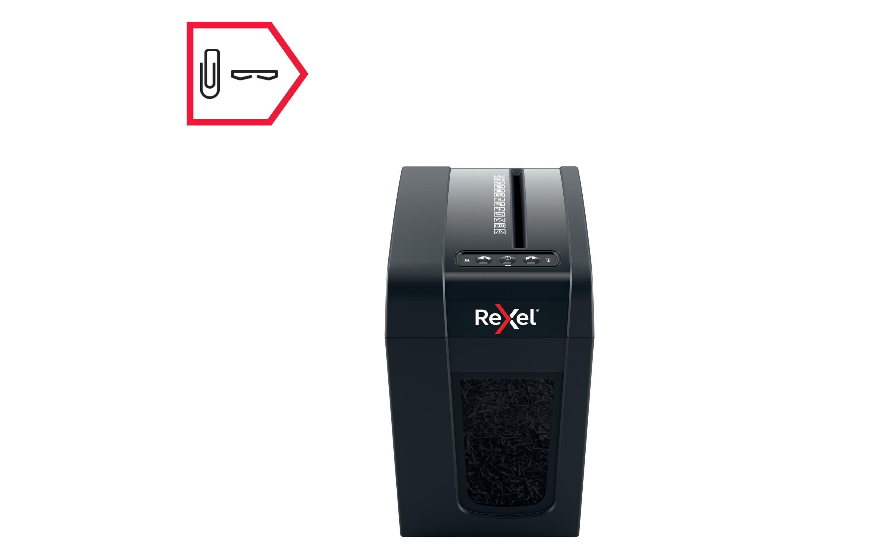 Aktenvernichter Rexel Secure X6-SL P-4, 6 Seiten<br>Manueller Schredder für die sichere Vernichtung vertraulicher Unterlagen
