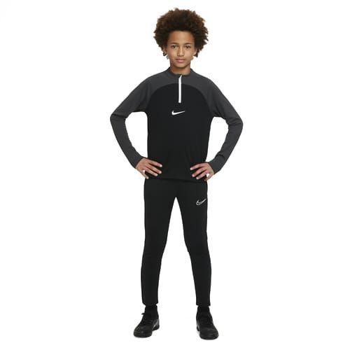 Nike Maillot d'Entraînement Dri-FIT Academy Pro Drill - Noir/Gris/Blanc Enfant