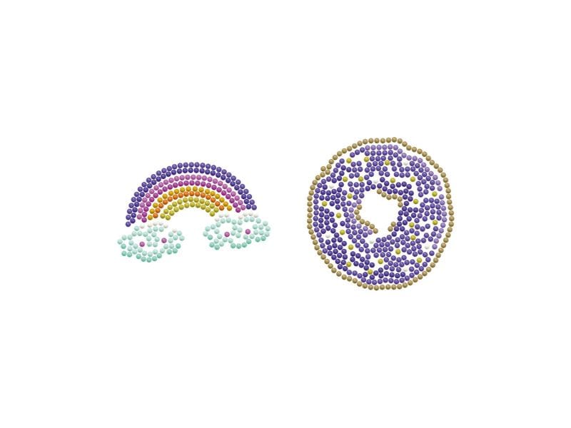 Diamond Dotz Bastelset Diamond Painting Set Einhornbaby Kreatives Komplettset