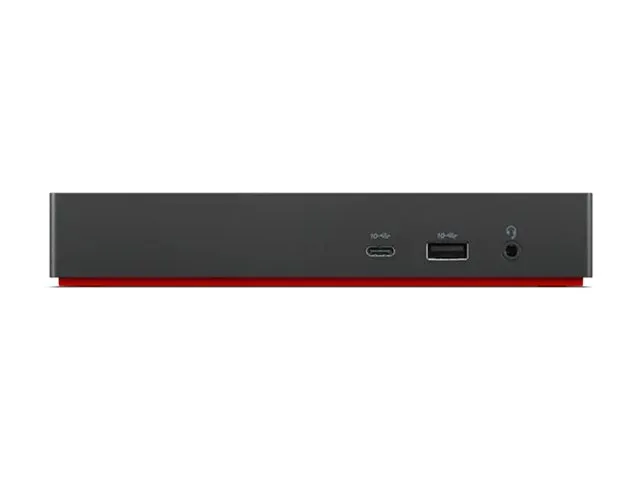 Lenovo® | ThinkPad Universal USB-C Dock - Dockingstation - USB-C - HDMI, 2 x DP - GigE - 90 Watt - Sort