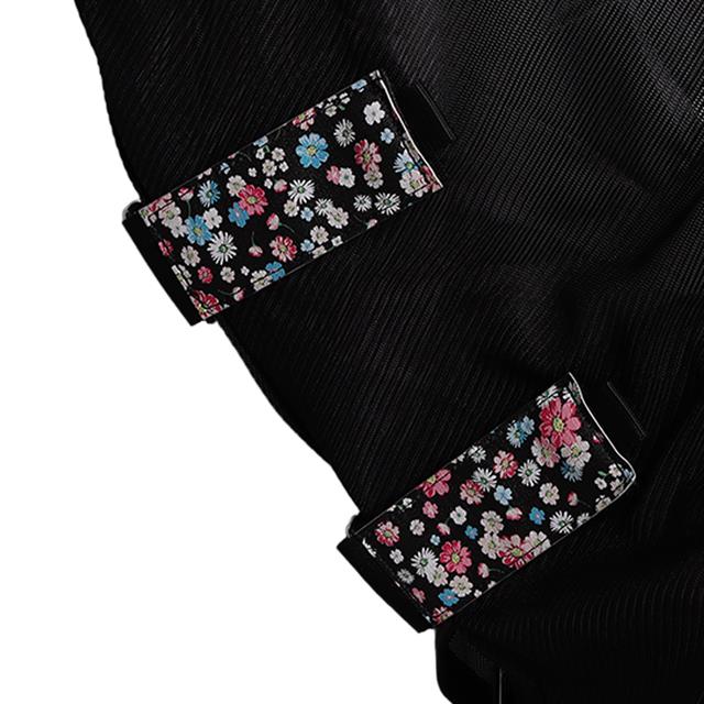 Vliegendeken Epplejeck EJLes Fleurs Met Hals Zwart
