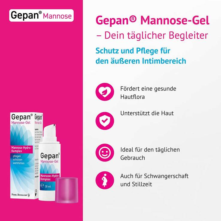 Gepan Mannose-Gel, 30 ml