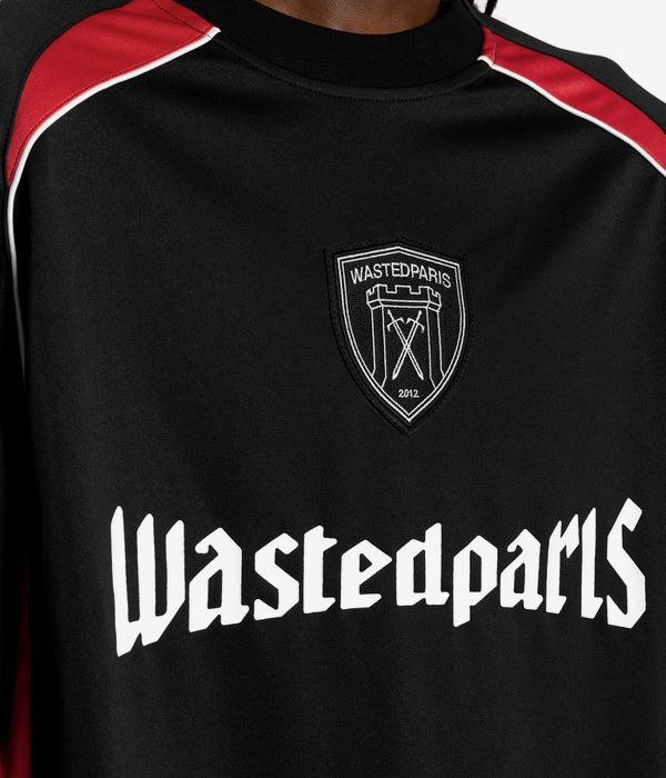 Wasted Paris Rain Football T-Shirt (black)