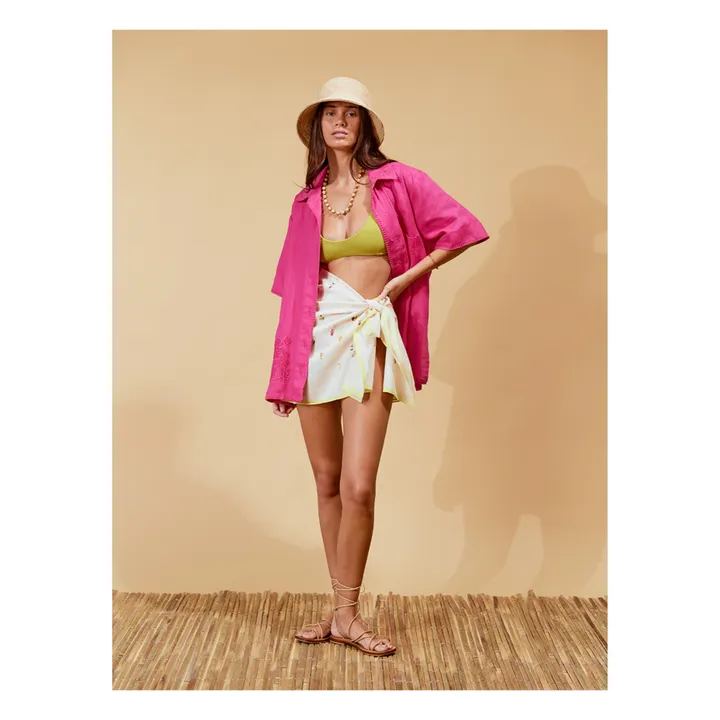 Soleil Soleil Paréo Square Fellow Coton Bio | Ecru